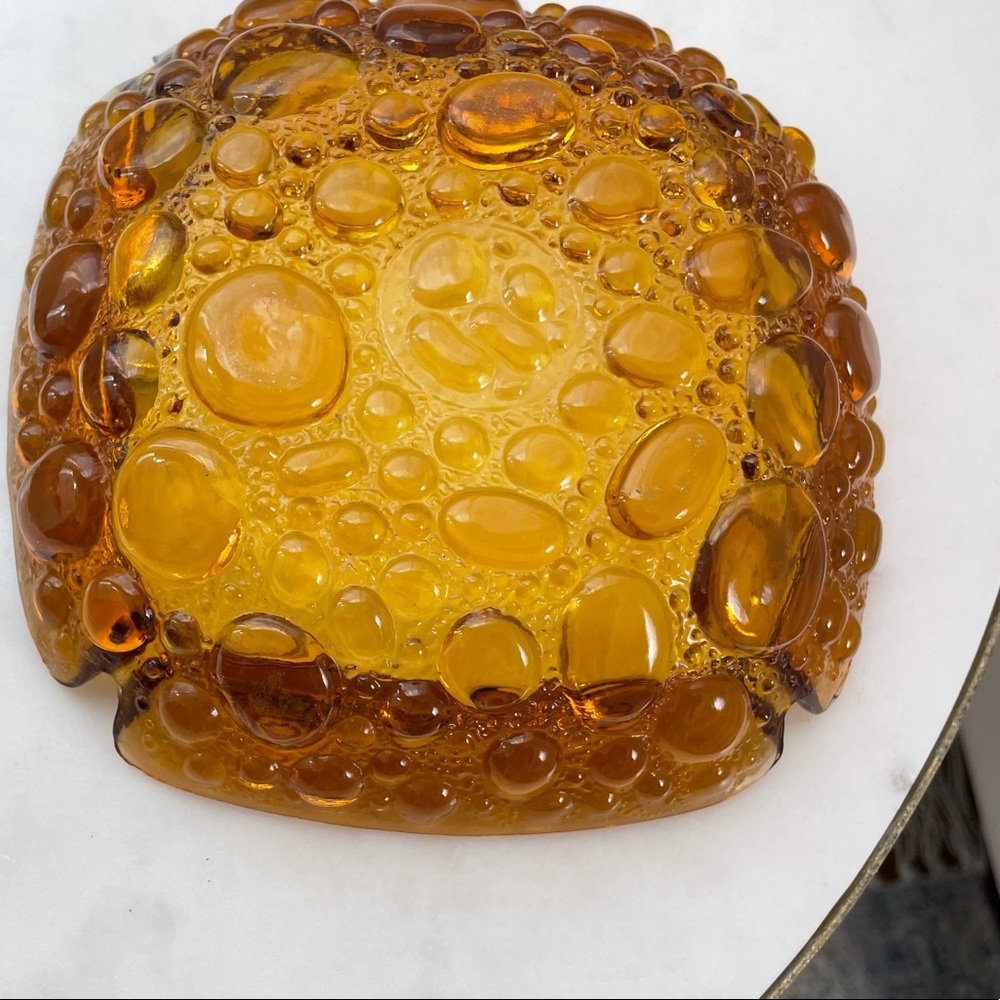 Vintage MCM Blenko Ashtray - Picture 10 of 14